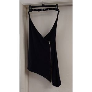 NWT~Killstar Black Shyanna Halter Style Tunic Top Sz Large